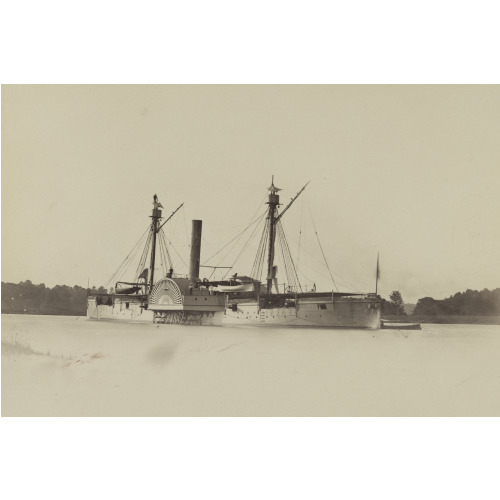 U.S. Gunboat Mendota, James River, Va., circa 1861
