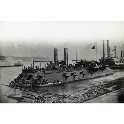 U.S. Gunboat Cairo - Mississippi River Fleet, circa 1861