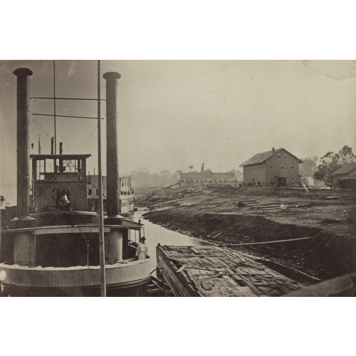 Naval Station, Mound City, Illinois, circa 1861, View 1