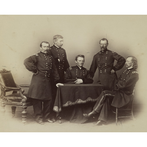 Generals Of The Cavalry Corps., circa 1861