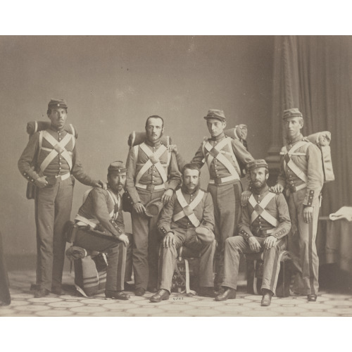 Group Of 8th New York State Militia, circa 1861