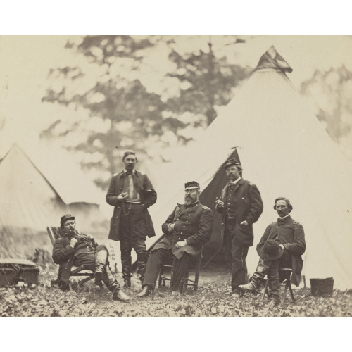 Group At Headquarters Army Of Potomac, Warrenton, Va., November 1862