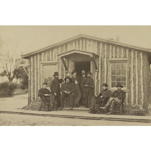 Officers Of General Grant's Staff, City Point, Va., March, 1865