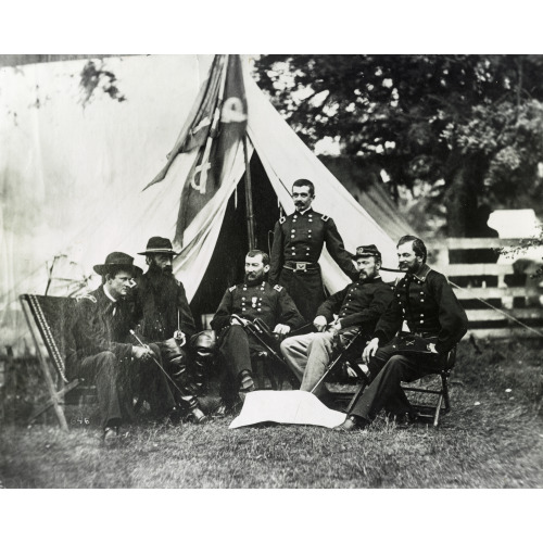Sheridan, Gen. Phil & Staff, circa 1861