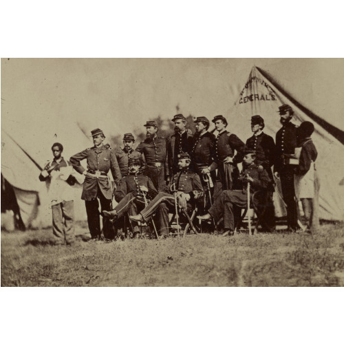 Bv't. Maj. Gen. A. T. A. Torbert And Staff, circa 1861