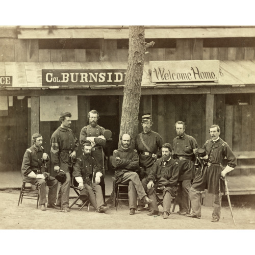 Officers Of 1st Rhode Island Volunteers, Camp Sprague, 1861