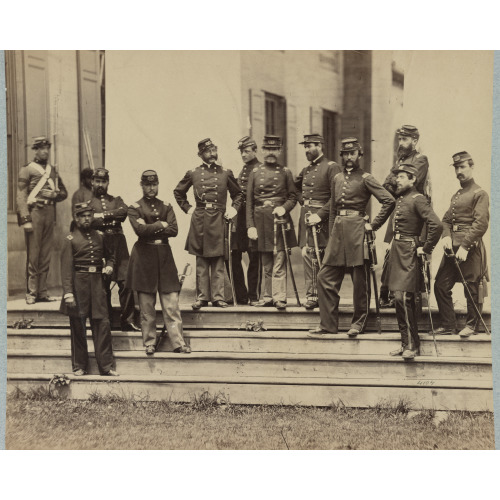 Officers Of 8th New York State Militia, Arlington, Va., June, 1861