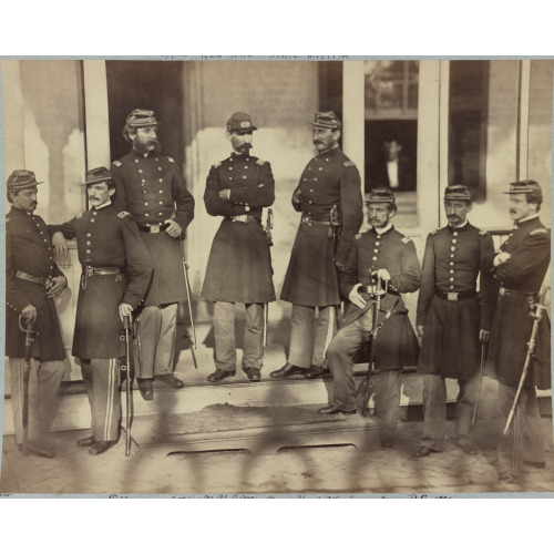 Officers Of 71st New York S. M., Navy Yard, Washington, D.C., 1861