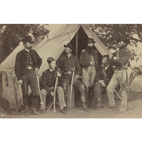 Officers Of 3d Pennsylvania Cavalry, circa 1861
