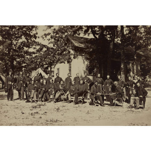 Officers Of 21st Michigan Infantry, circa 1861
