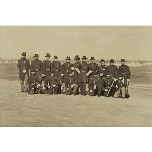 Officers 44th New York Infantry, circa 1861