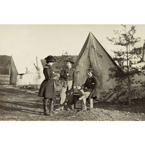 Officers Of 170th New York Infantry, circa 1861, View 1