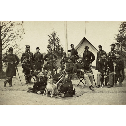 Officers Of 153d New York Infantry, circa 1862