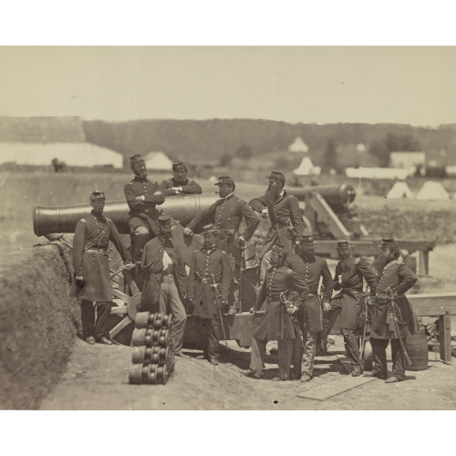 Officers Of 69th New York State Militia, Fort Corcoran, Va., circa 1861