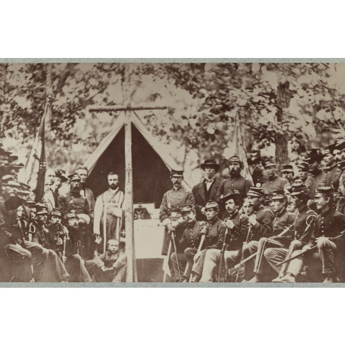Ninth Massachusetts Infantry Camp Near Washington, D.C., 1861