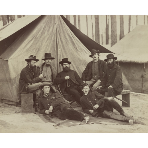 Assistant Engineers At Headquarters Army Of Potomac, November, 1864