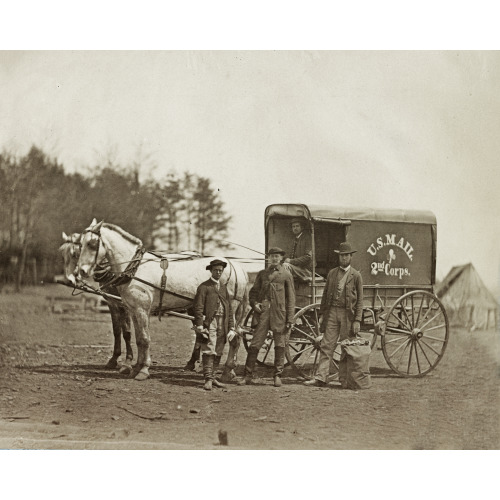 Mail Wagon Of 2d Army Corps, circa 1864