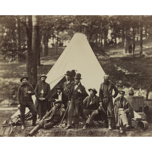 Scouts And Guides Of The Army Of Potomac, Berlin, Md., October 1862