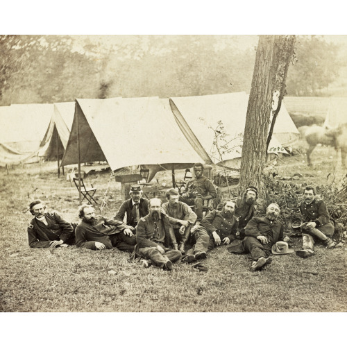 Group At Headquarters, Army Of Potomac, October 1862