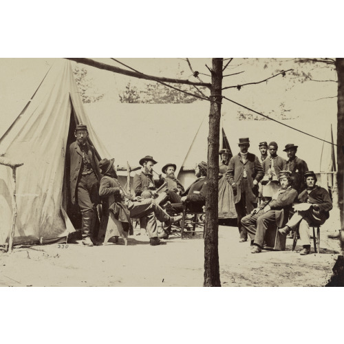 Camp Of Capt. Wiley, Stoneman Station, Va., circa 1861