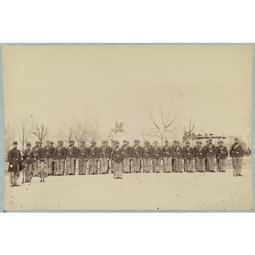 Co. H, 10th Veteran Reserve Corps, Washington, D.C. April, 1865