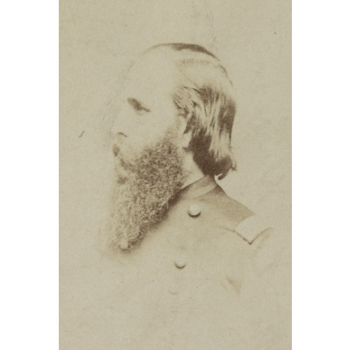 Unidentified General, Bust Portrait, Facing Left, circa 1861