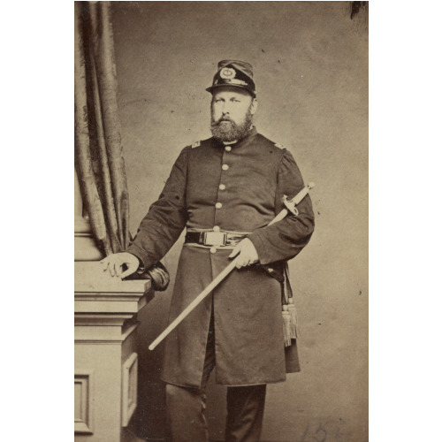 Portrait Of Union Officer Holding A Sword In His Arm, circa 1861