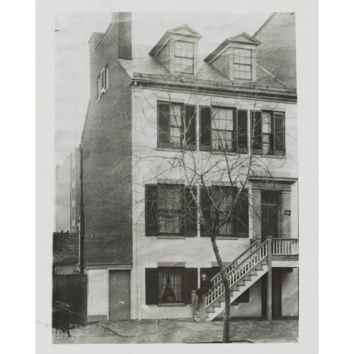 Home Of Mrs. Surratt - On H Street, N.W. Between 6th And 7th Streets, circa 1861