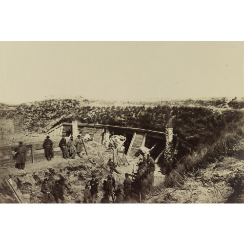 The Pulpit, Fort Fisher, North Carolina, circa 1865