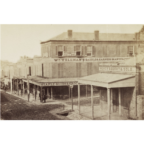 Street View In Vicksburg, Miss., circa 1861