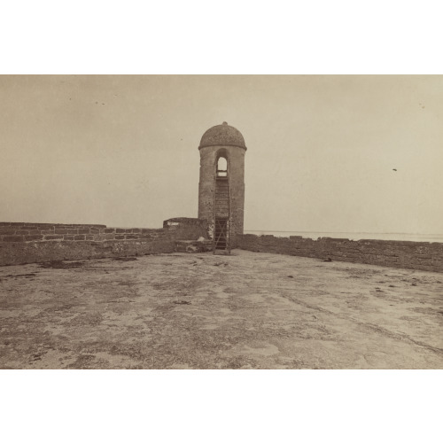 Fort Marion, Saint Augustine, Florida, Sentry Tower, 1861