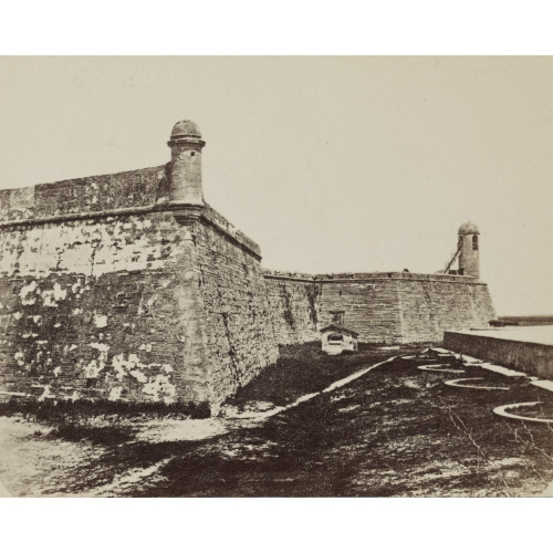 Fort Marion, Saint Augustine, Florida, circa 1861, View 3