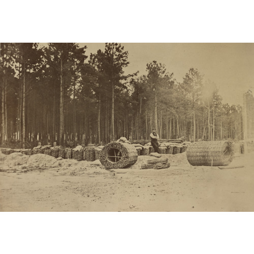 Man, Engineer Camp, Petersburg, Virginia, circa 1861