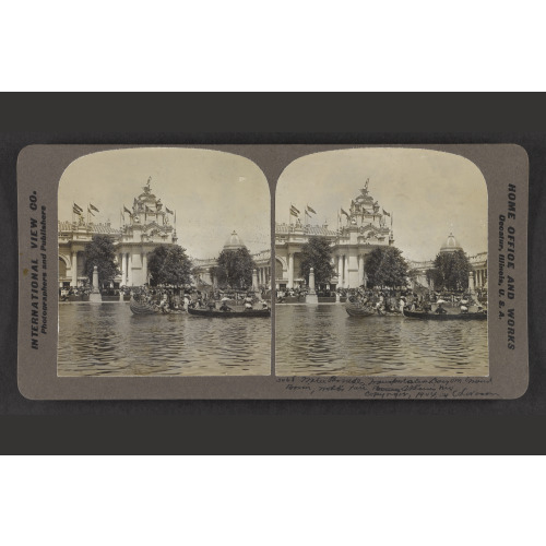 Water Parade, Transportation Day On Grand Basin, World's Fair, St. Louis, Mo., 1904