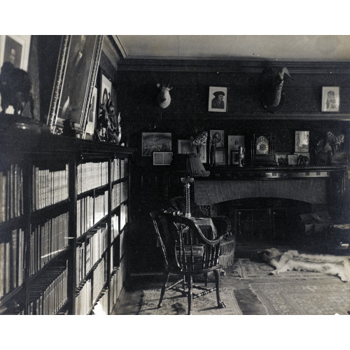 Sagamore Hill, View 2, President Roosevelt's Country Home The Office., 1905