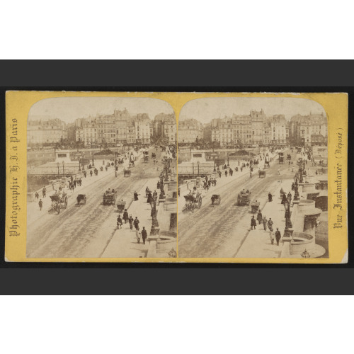 Le Pont-Neuf, Vu Du Quai Des Grands Augustins, circa 1860