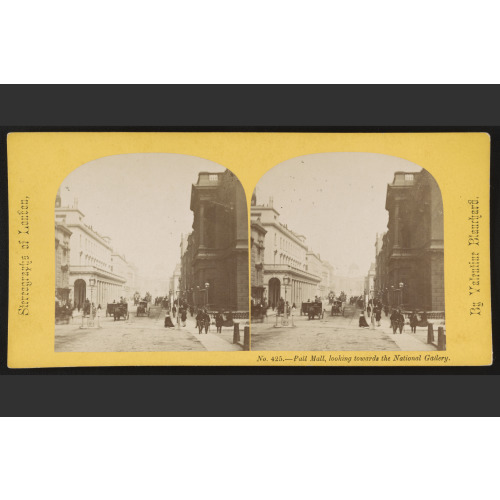 Pall Mall, Looking Towards The National Gallery, 1865