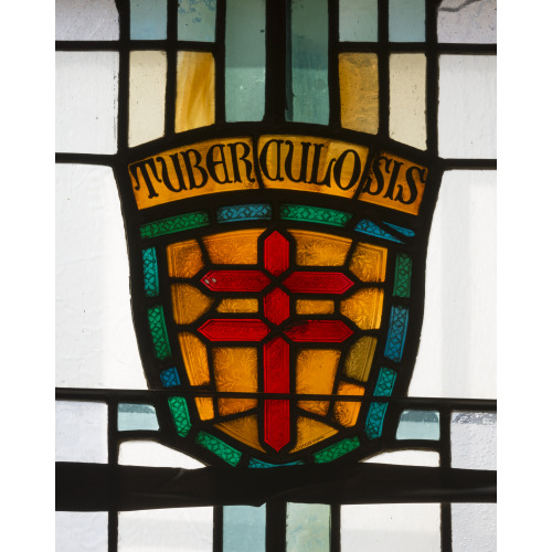 Stained Glass Details At The William H. Welch Medical Library, The Library Of The Johns Hopkins...