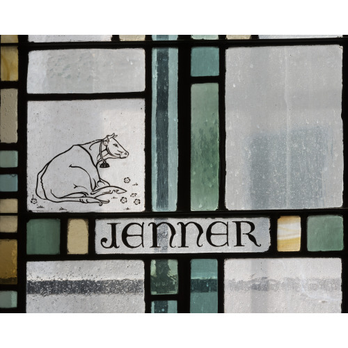 Stained Glass Details At The William H. Welch Medical Library, The Library Of The Johns Hopkins...