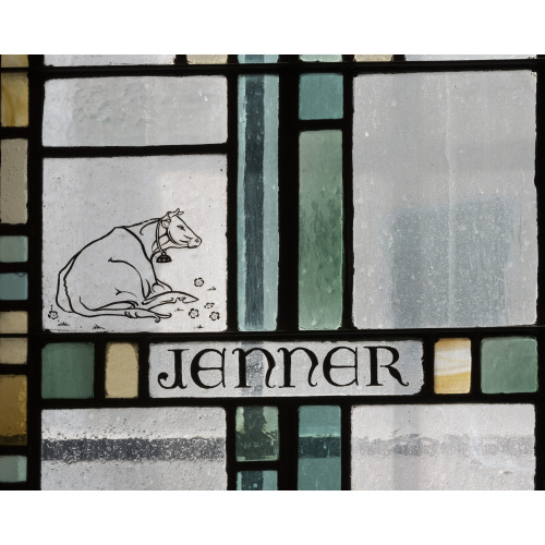 Stained Glass Details At The William H. Welch Medical Library, The Library Of The Johns Hopkins...