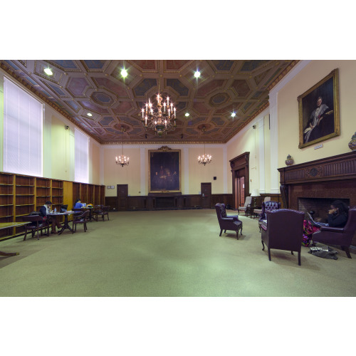 Interior Of The William H. Welch Medical Library, The Library Of The Johns Hopkins Hospital In...