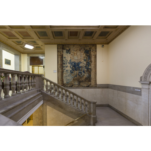 Stairwell At The William H. Welch Medical Library, The Library Of The Johns Hopkins Hospital In...