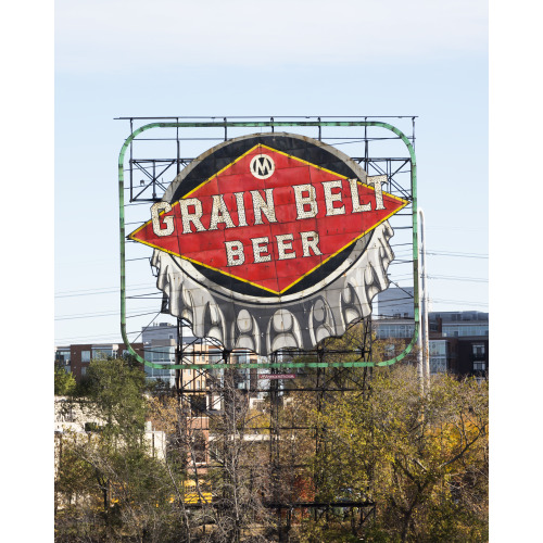 Grain Belt Beer Sign, Minneapolis, Minnesota, 2012