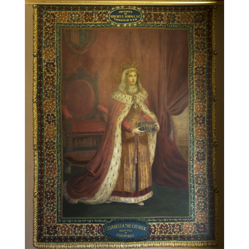 Painting Of Isabella The Catholic At The University Of Notre Dame