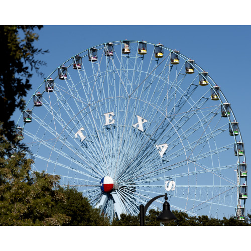 The Texas Star, Ferris Wheel At Texas State Fair, Dallas