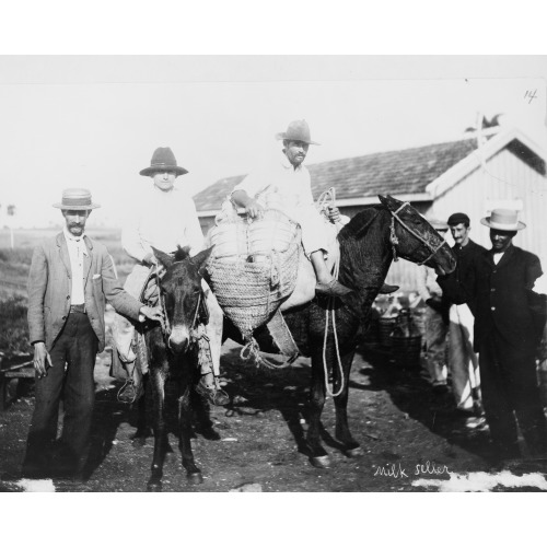 Milk Seller, circa 1895