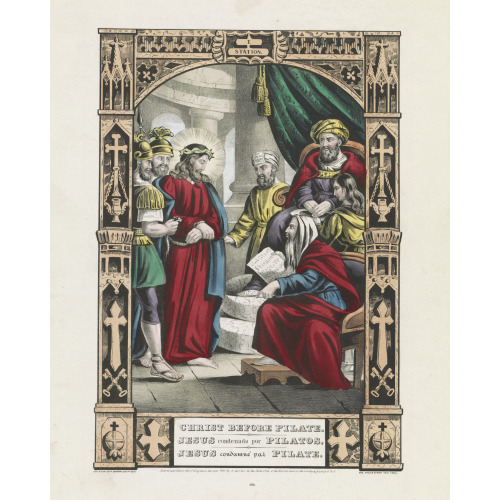 Christ Before Pilate / Jesus Condenado Por Pilatos / Jesus Condamne Par Pilate, 1847