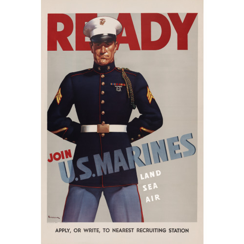 Ready--Join U.S. Marines, 1942