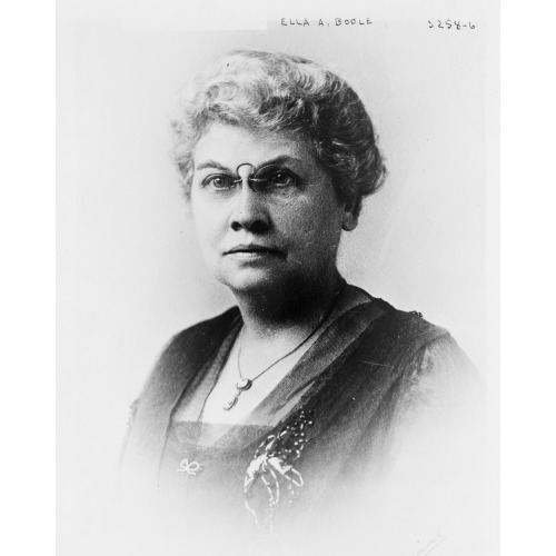 Ella A. Boole, Pres't W.C.T.U., 1925