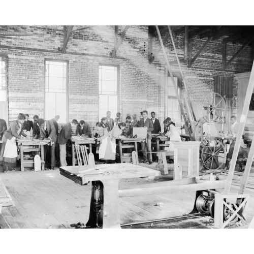 Manual Training Shop At Claflin University, Orangeburg, S.C., 1899